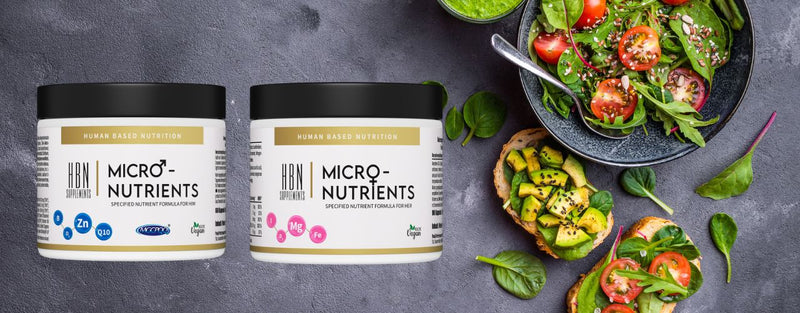 HBN MICRONUTRIENTS – Individuelle Mikronährstoffe für Sie und Ihn