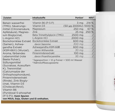 HBN Andro Support – 360g