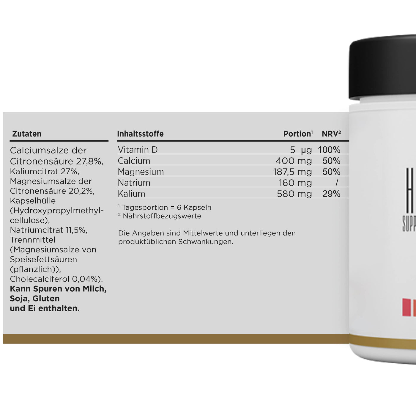 HBN - Elektrolyt & pH-Complex - 240 Kapseln
