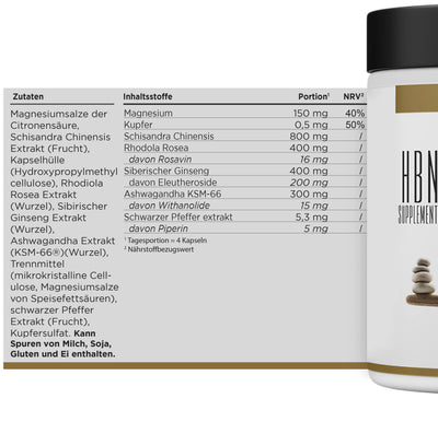 HBN - Stress Control - 120 Kapseln