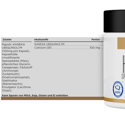 HBN - Ubiquinol - 90 Kapseln