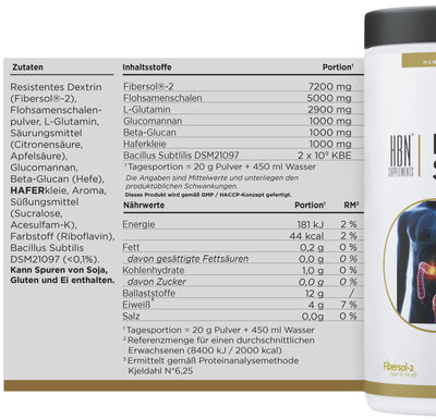 HBN - Bacillus Subtilis Biotic Gut Care Drink - 600g