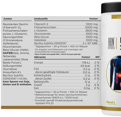 HBN - Bacillus Subtilis Biotic Gut Care Drink - 600g