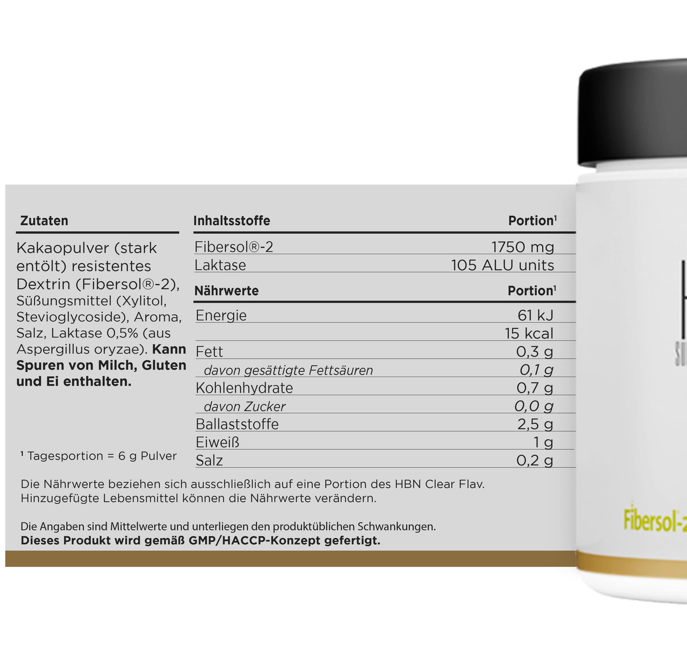 HBN - Clean Flav - 300g