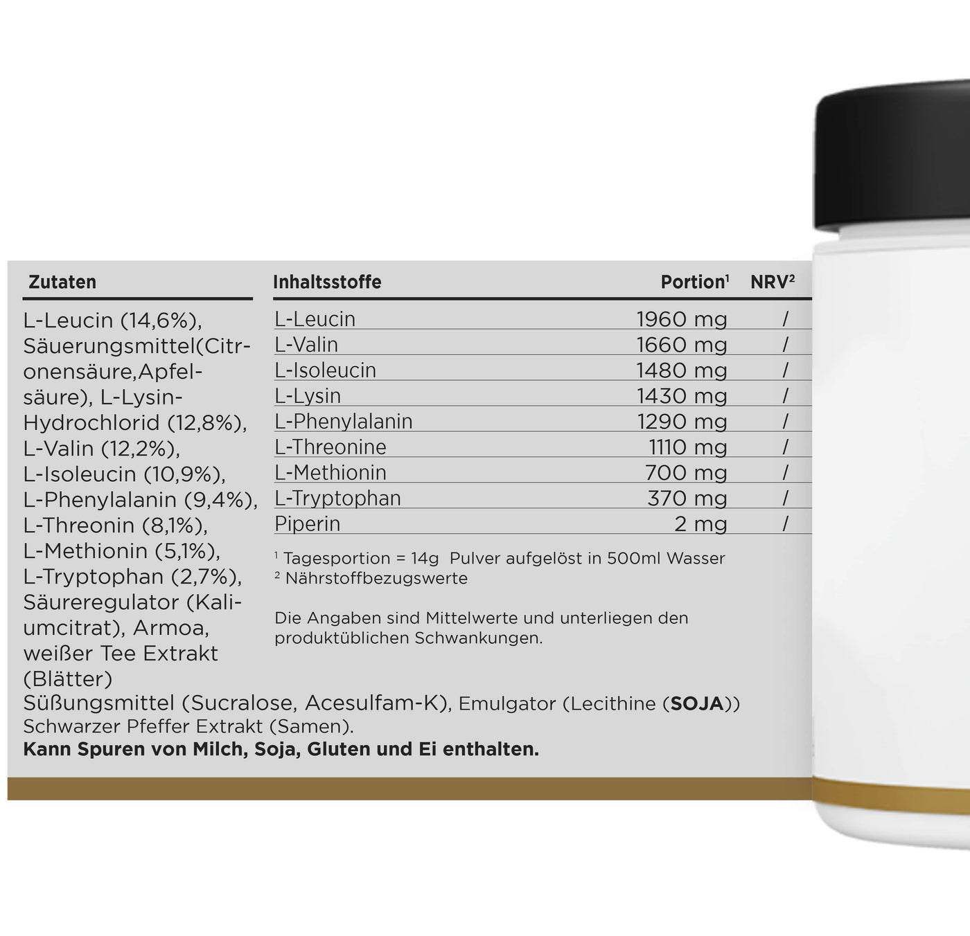 HBN - EAA-Code Powder - 280g
