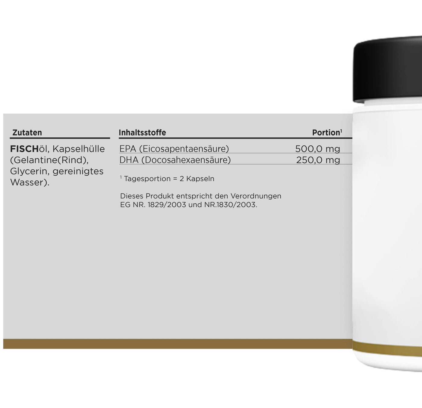 HBN - Omega 3 - 120 Kapseln