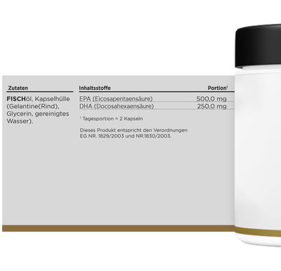HBN - Omega 3 - 120 Kapseln
