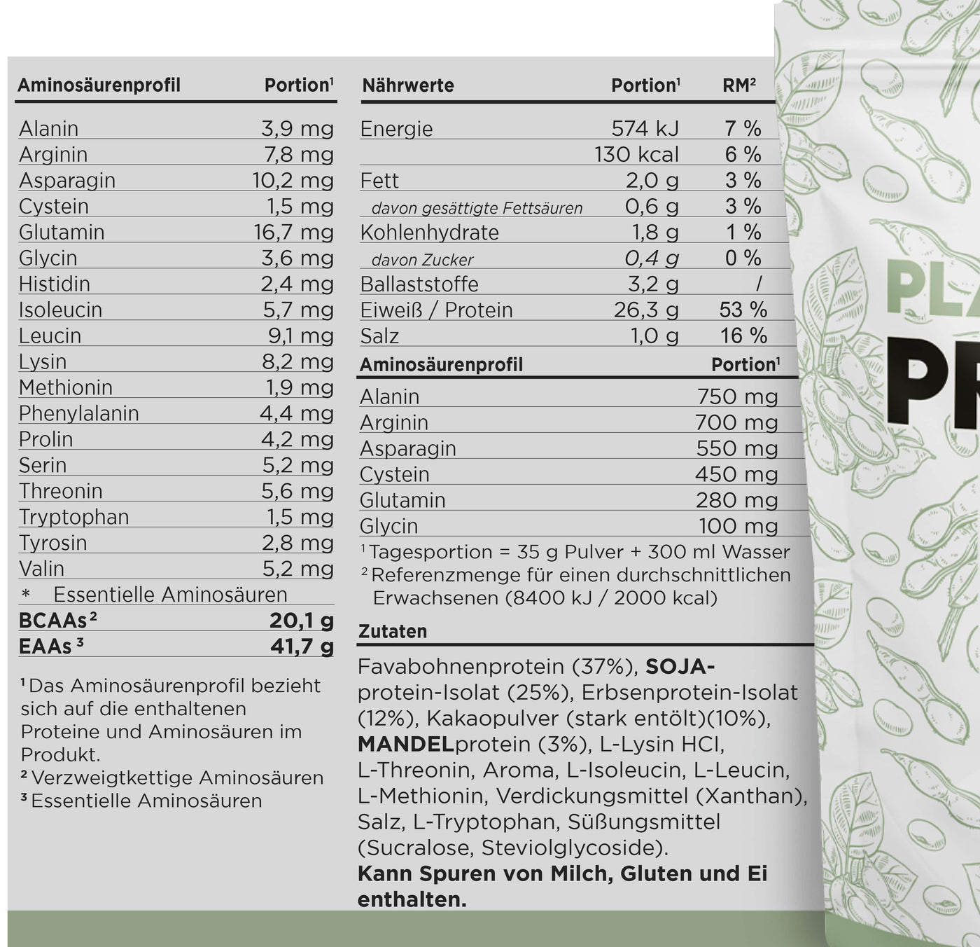 HBN - Plant Based Protein - 700g